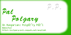 pal polgary business card